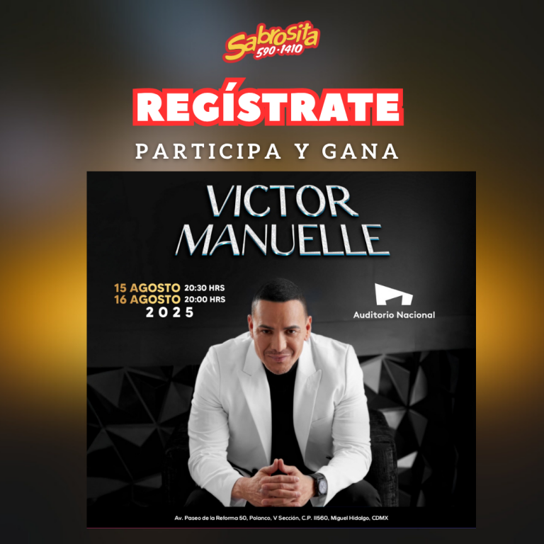 Gana boletos para Victor Manuelle
