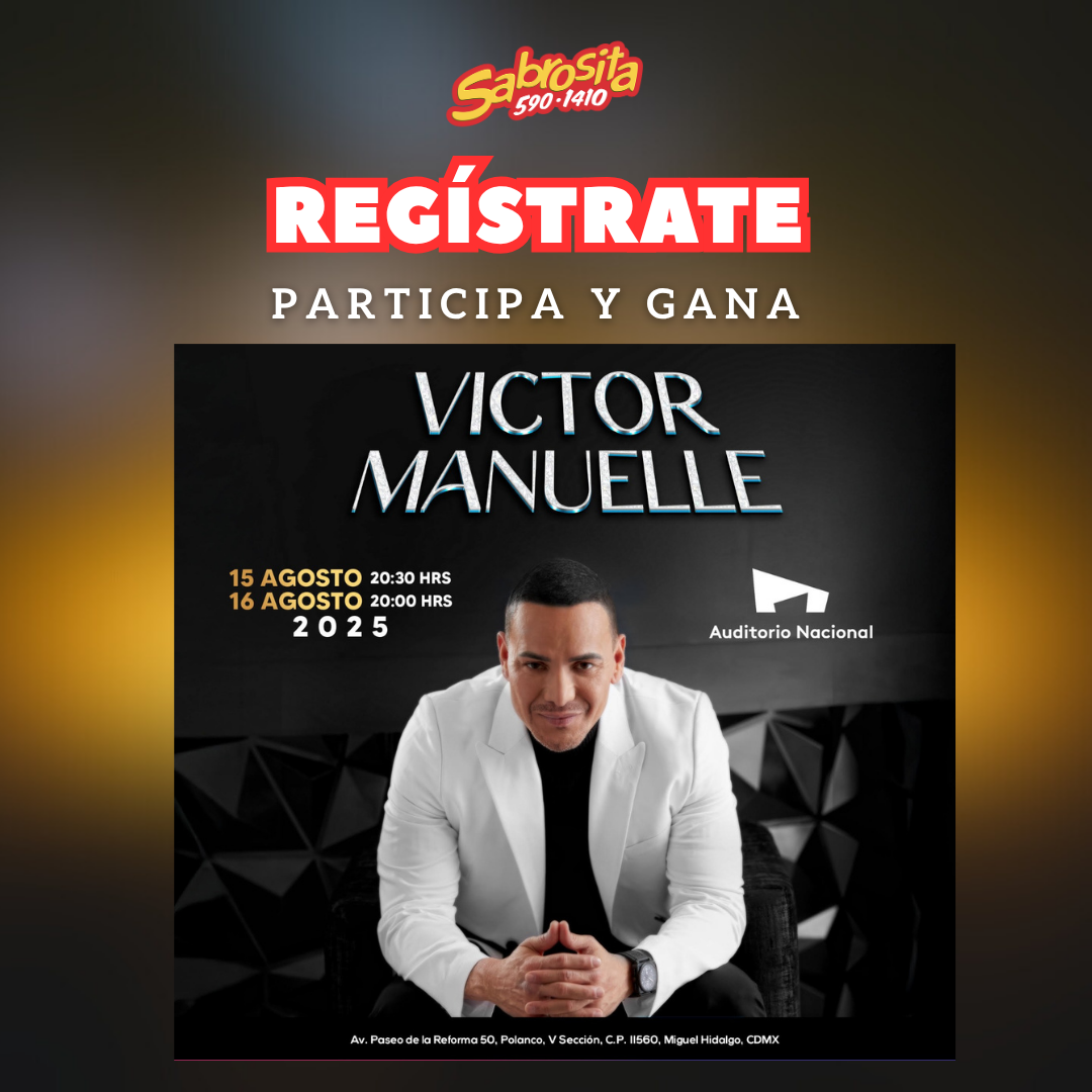 Gana boletos para Victor Manuelle