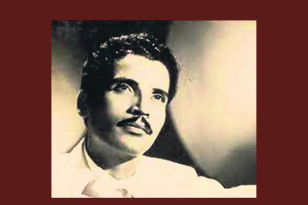 Un retrato del cantante puertorriqueño Daniel Santos en su juventud. La nota recuerda la vida y los éxitos de "El Inquieto Anacobero" junto a la Sonora Matancera.