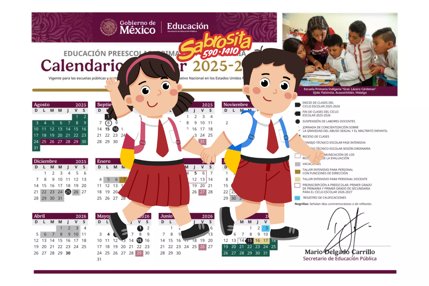 Megapuente Septiembre 2025: Fechas del descanso según el calendario SEP