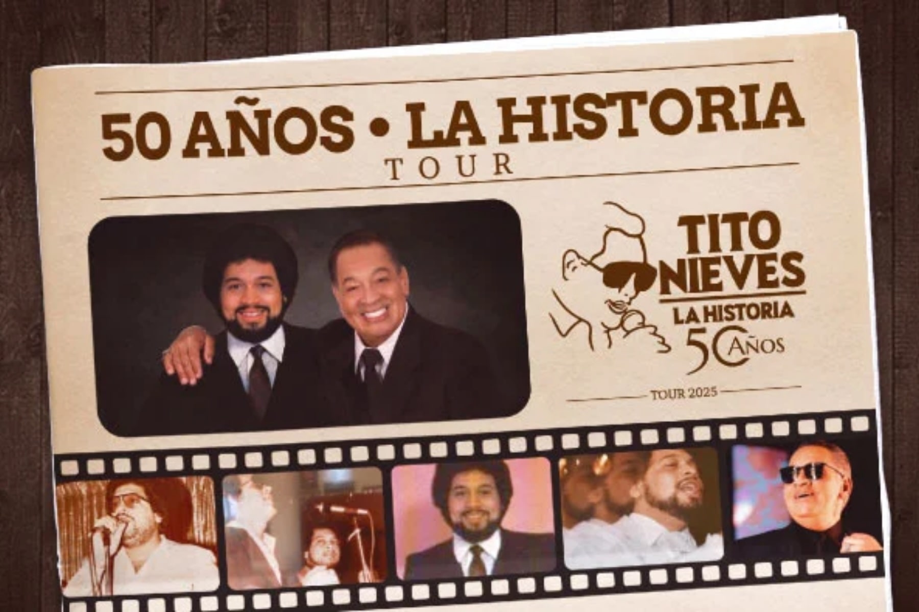 50 años de historia en fotografías de Tito Nieves