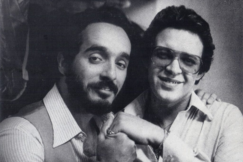 Los legendarios Willie Colón y Héctor Lavoe, el dúo dinámico de la salsa.