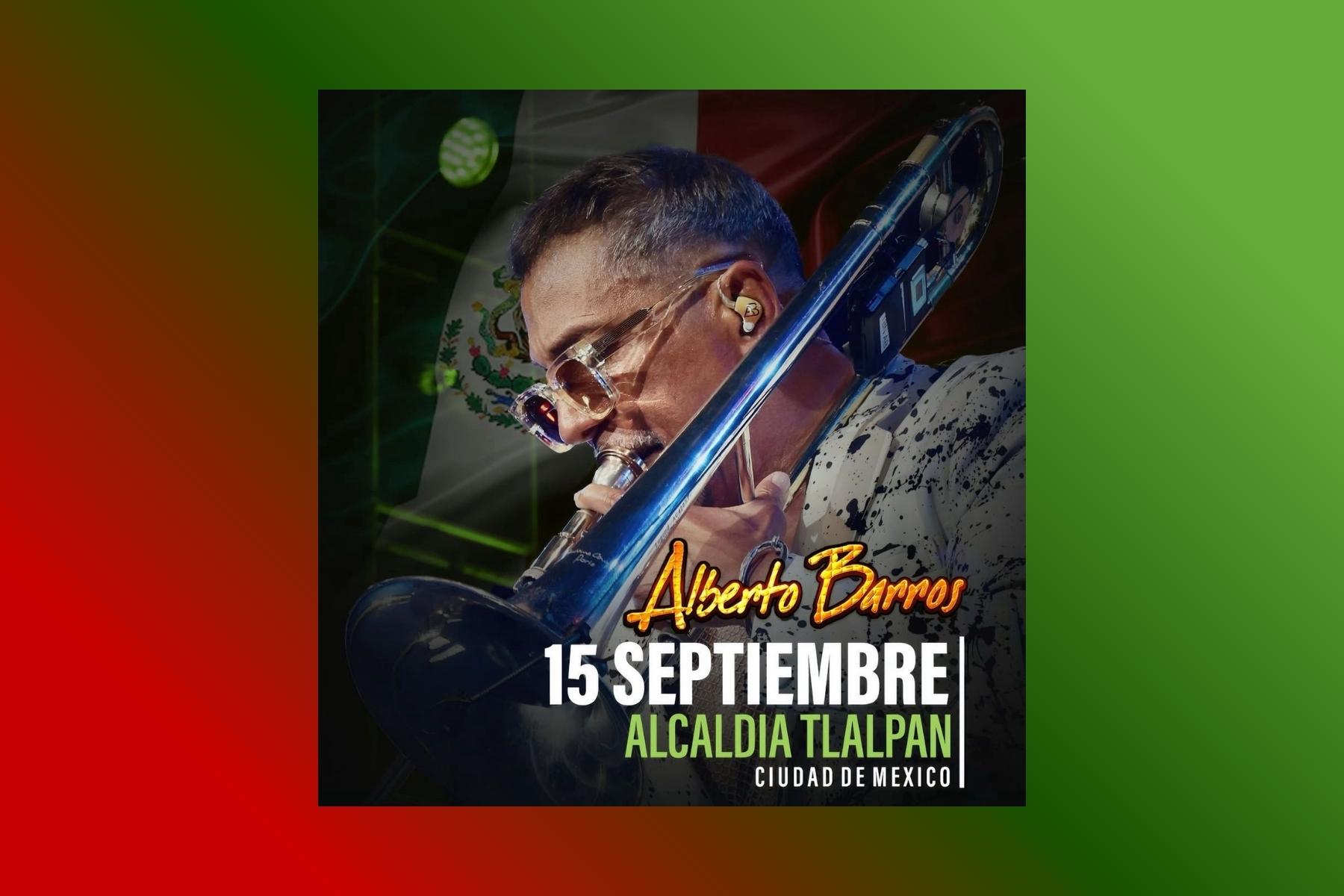 Alberto Barros flyer Tlalpan