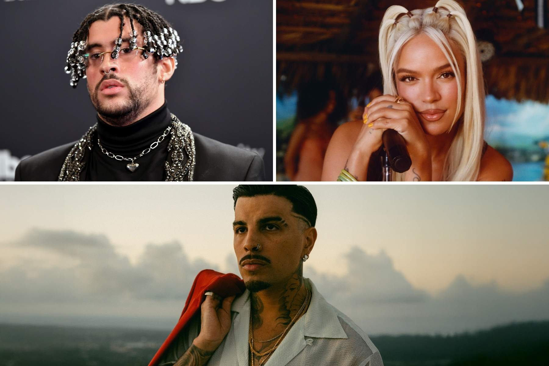 Collage nominados Premios Billboard