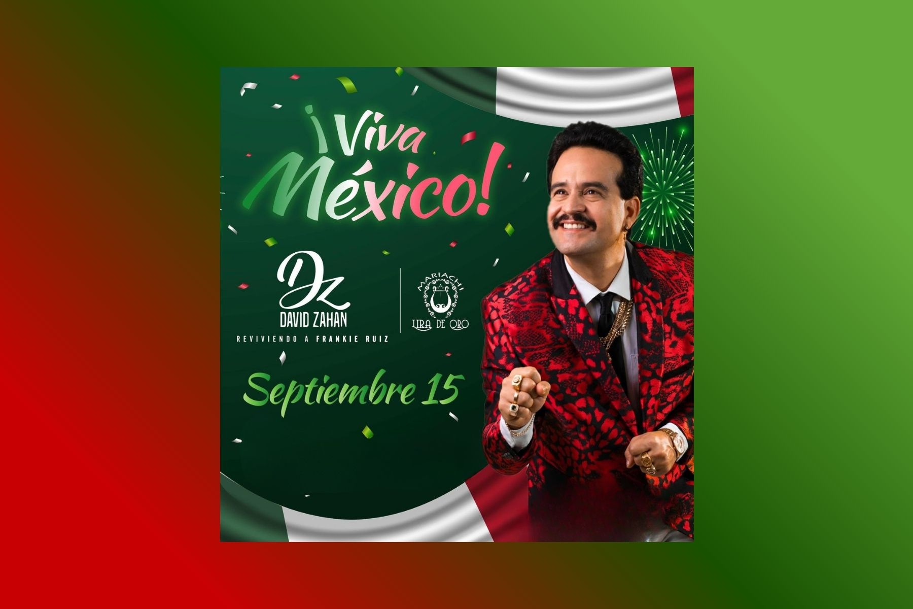 Cartel de David Zahan en la Alcaldía Milpa Alta