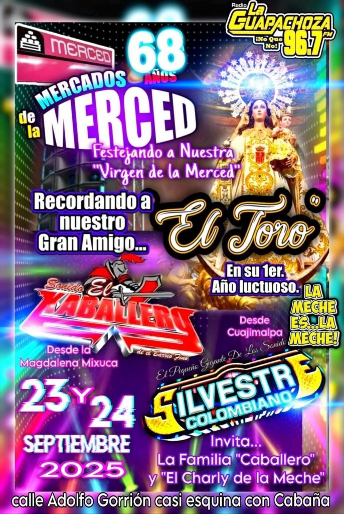 cartel aniversario la merced