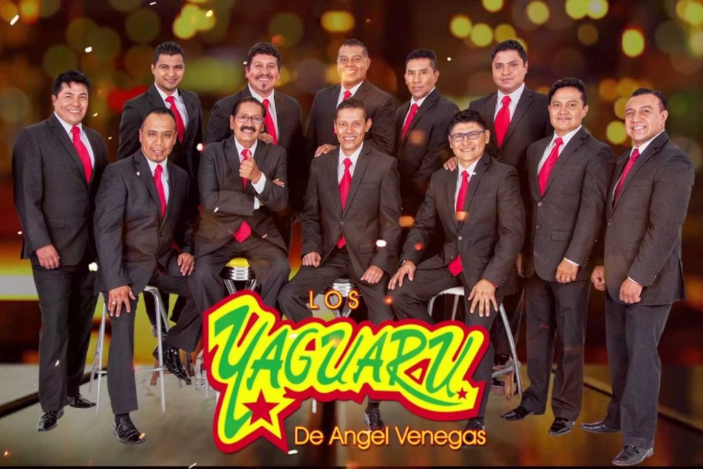 Cartel de la agrupación Yaguarú