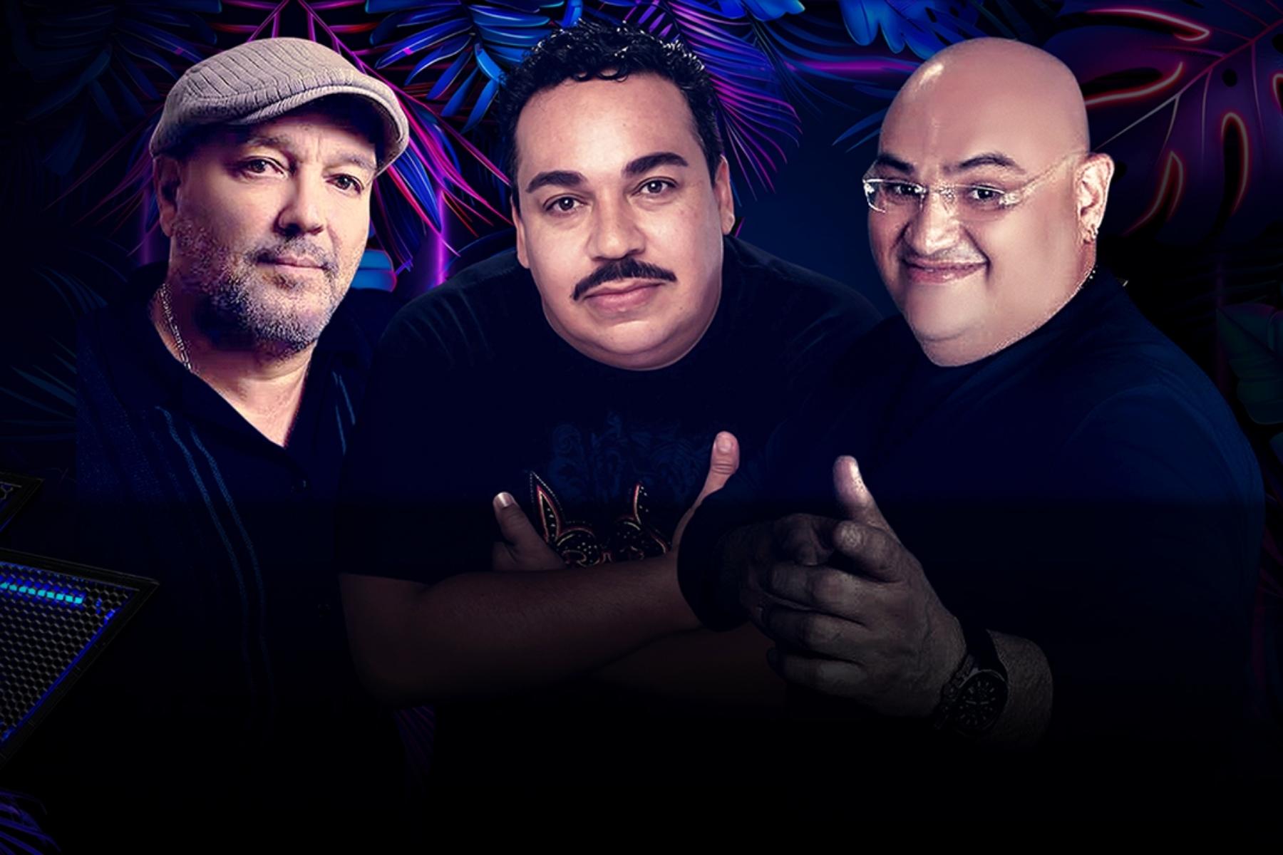 Los íconos de la salsa sensual: Roberto Blades, Diego Morán y David Pabón. El artículo celebra la trayectoria de estos tres grandes de la música tropical y anuncia una gira juntos.
