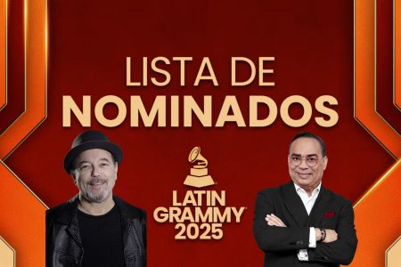 Los cantantes Rubén Blades y Gilberto Santa Rosa, nominados al Latin Grammy 2025. La nota detalla los finalistas en las categorías de música tropical.