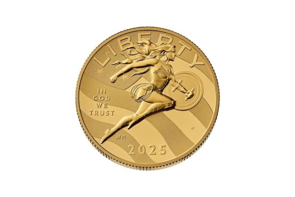 La nueva moneda de plata de la Mujer Maravilla (Wonder Woman), parte de la colección de DC Comics. La nota informa sobre el lanzamiento de esta espectacular serie para coleccionistas.