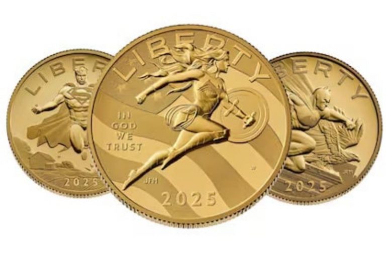Próximas monedas de DC Comics