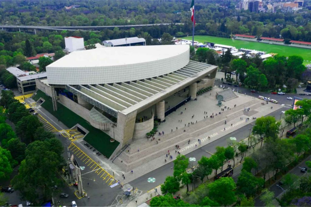 Imagen aérea del Auditorio Nacional